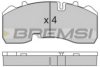 BREMSI BP7315 Brake Pad Set, disc brake